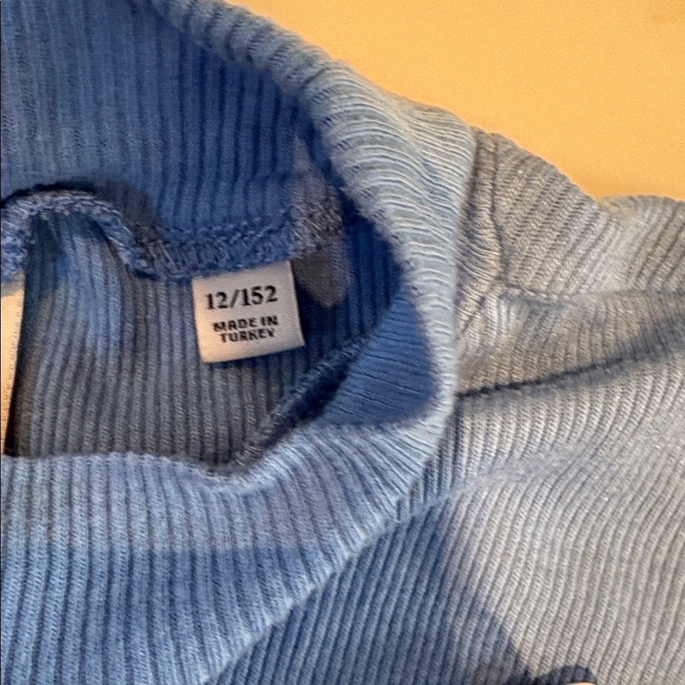 Scotch & Soda Light Blue Ribbed Top - Picture 3 of 4